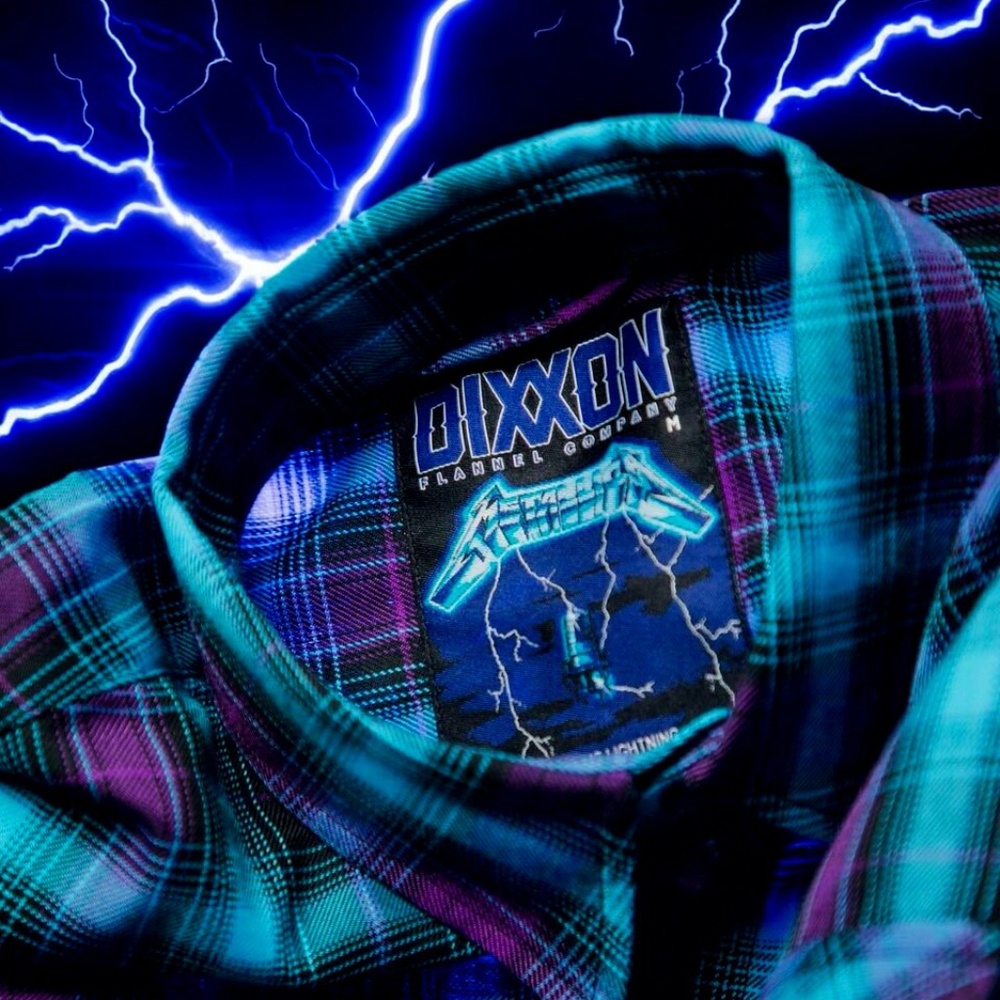 DIXXON X METALLICA FLANNEL